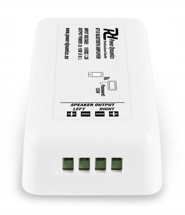 Zestaw 2x głośnik sufitowy 5''+ wzmacniacz bluetooth do domu biura Kolor biały