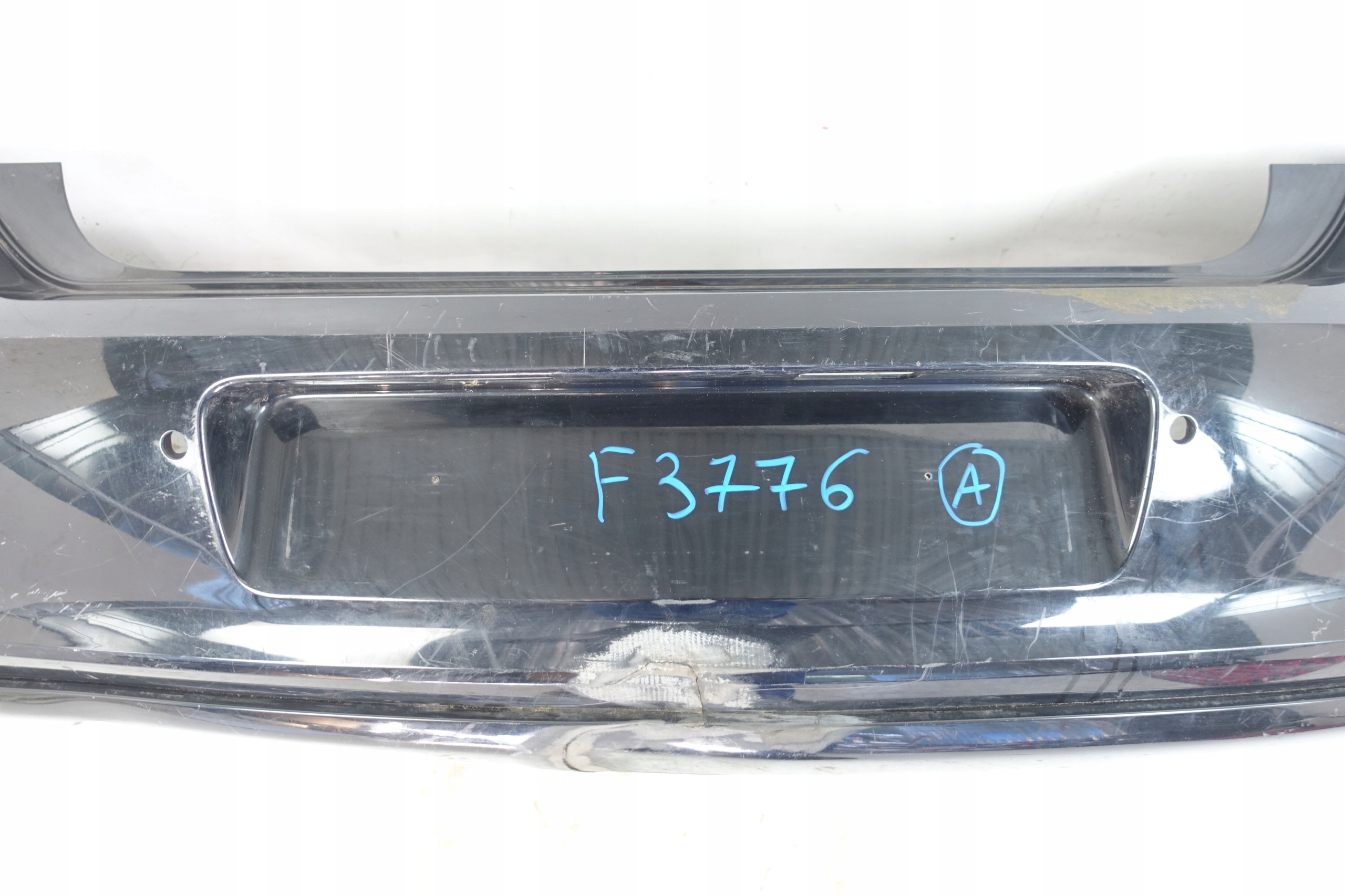 VW POLO V 5 6R 2009- bumper rear part rear 6R6807421BK