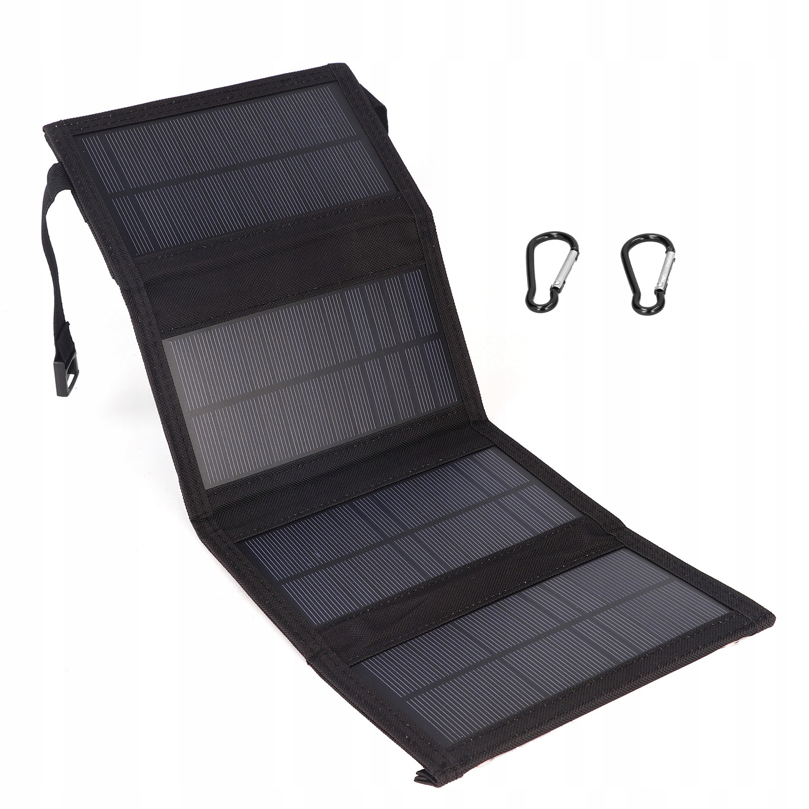 Solarny Panel 20W Składana Przenośna Polikrystaliczna Ładowarka Mata Usb