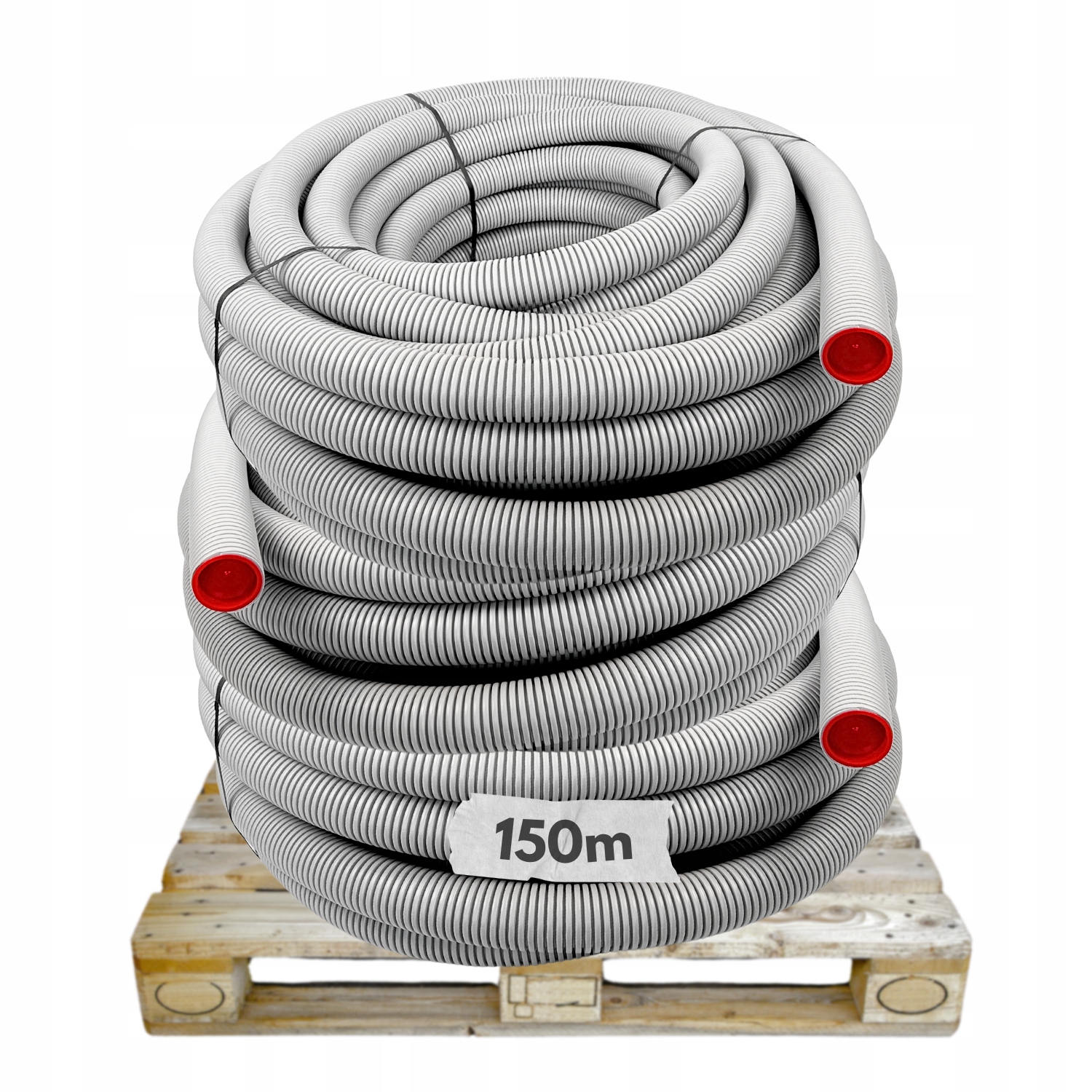Trubka Kabel Kanál Rekuperace fi 75 Set 150 mb