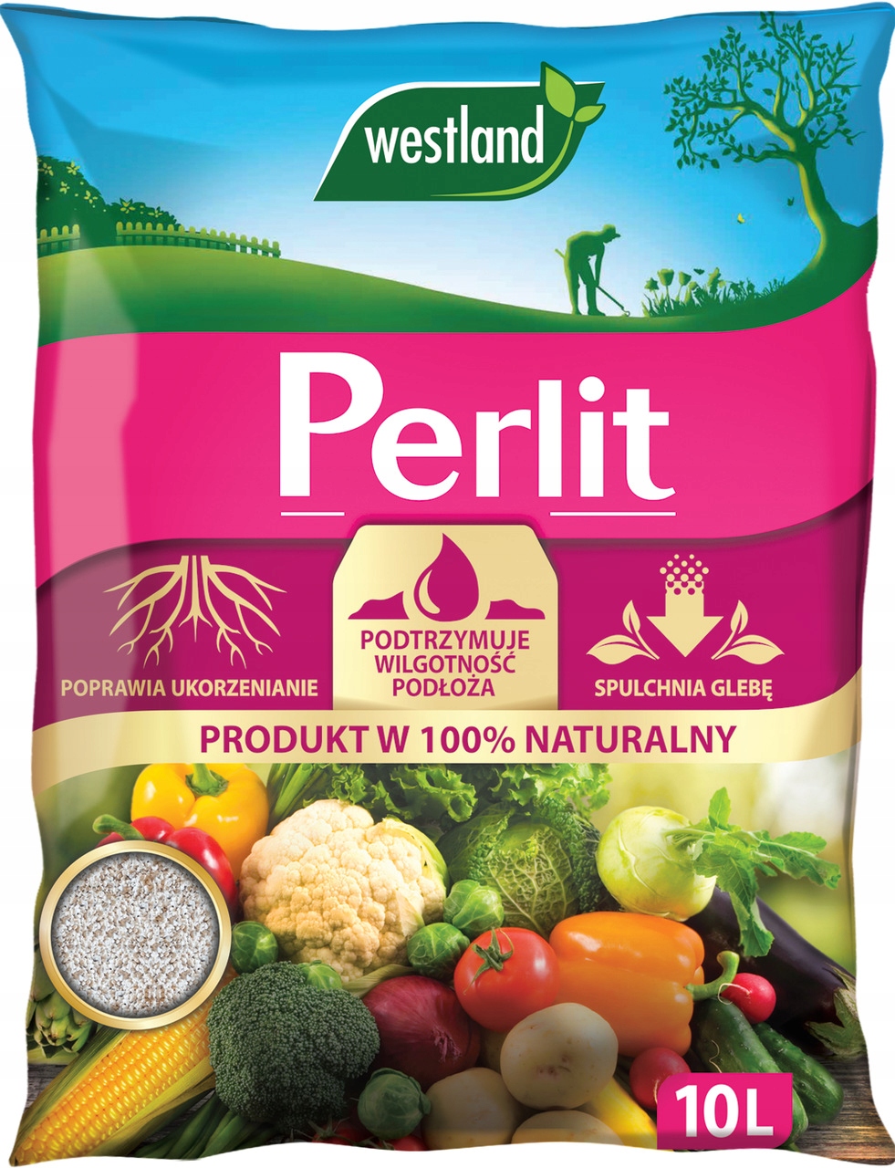 

Perlit 10L podłoże westland 100% naturalny.