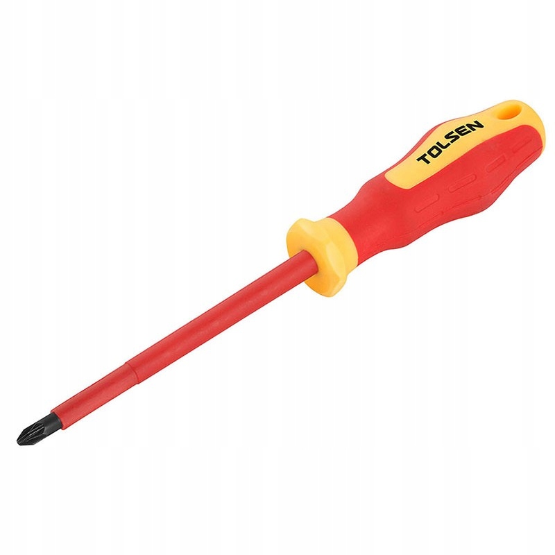 

Wkrętak krzyżowy izolowany 1000V PZ1x80 mm Tolsen