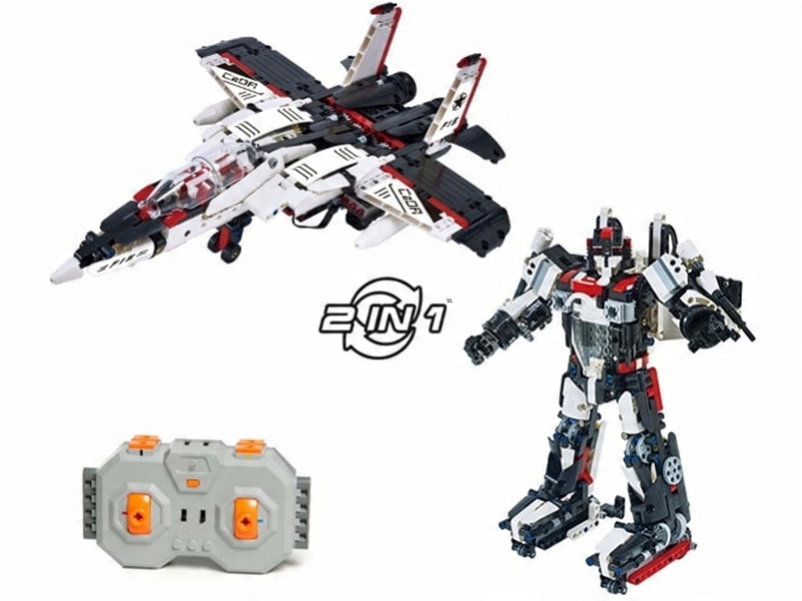 

Klocki Robot Cada Myśliwiec Pilot Zestaw 917 El