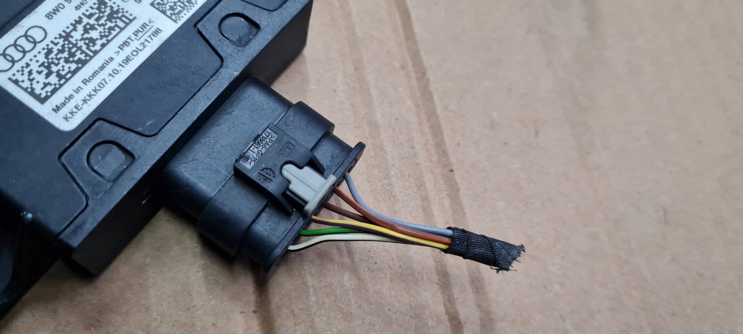 A5 8W module control unit DZWIEKU 8W0907159H A4 B9 8W