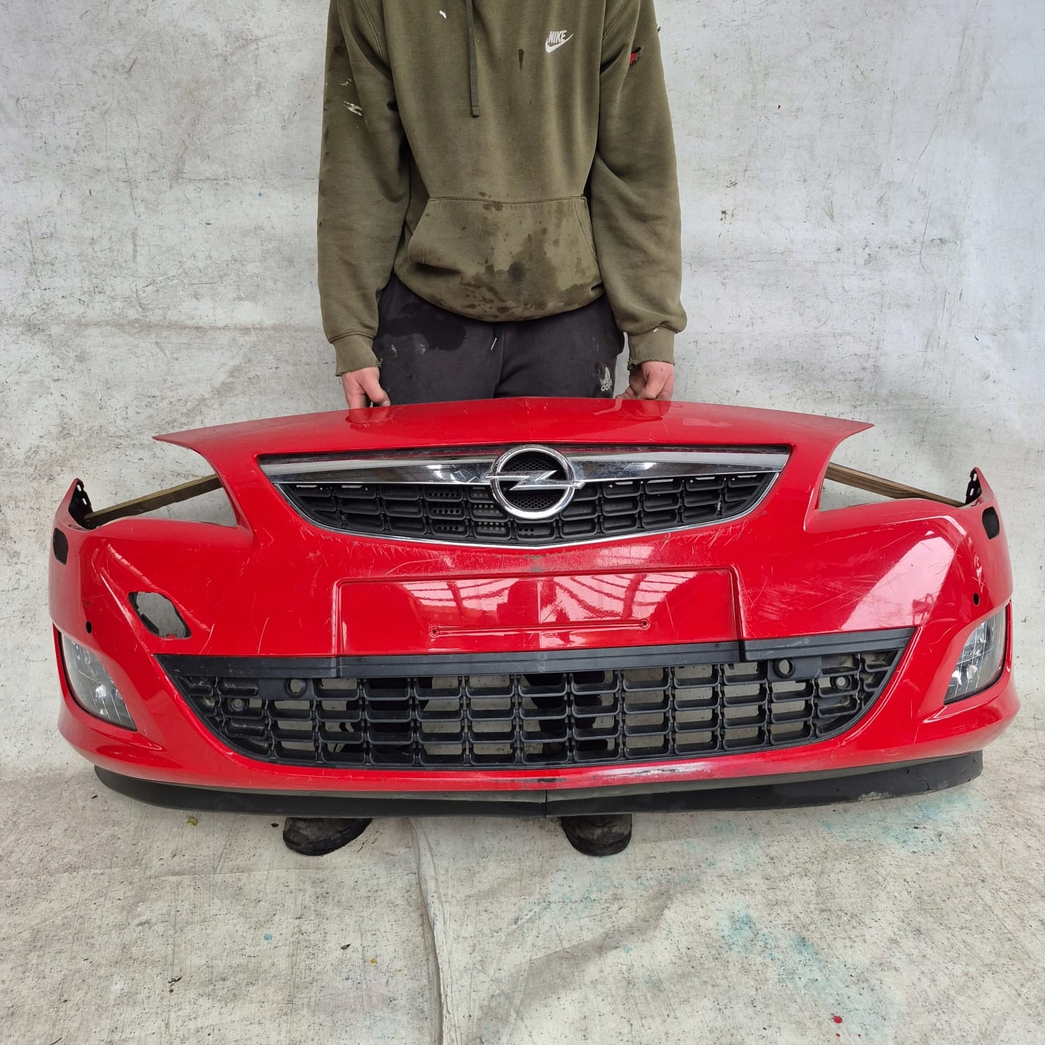 OPEL ASTRA IV 4 J 09-12 bumper front front PDC SPR