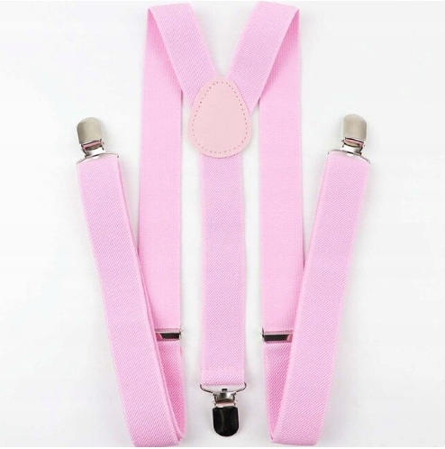 SZELKI do spodni MĘSKIE różowe