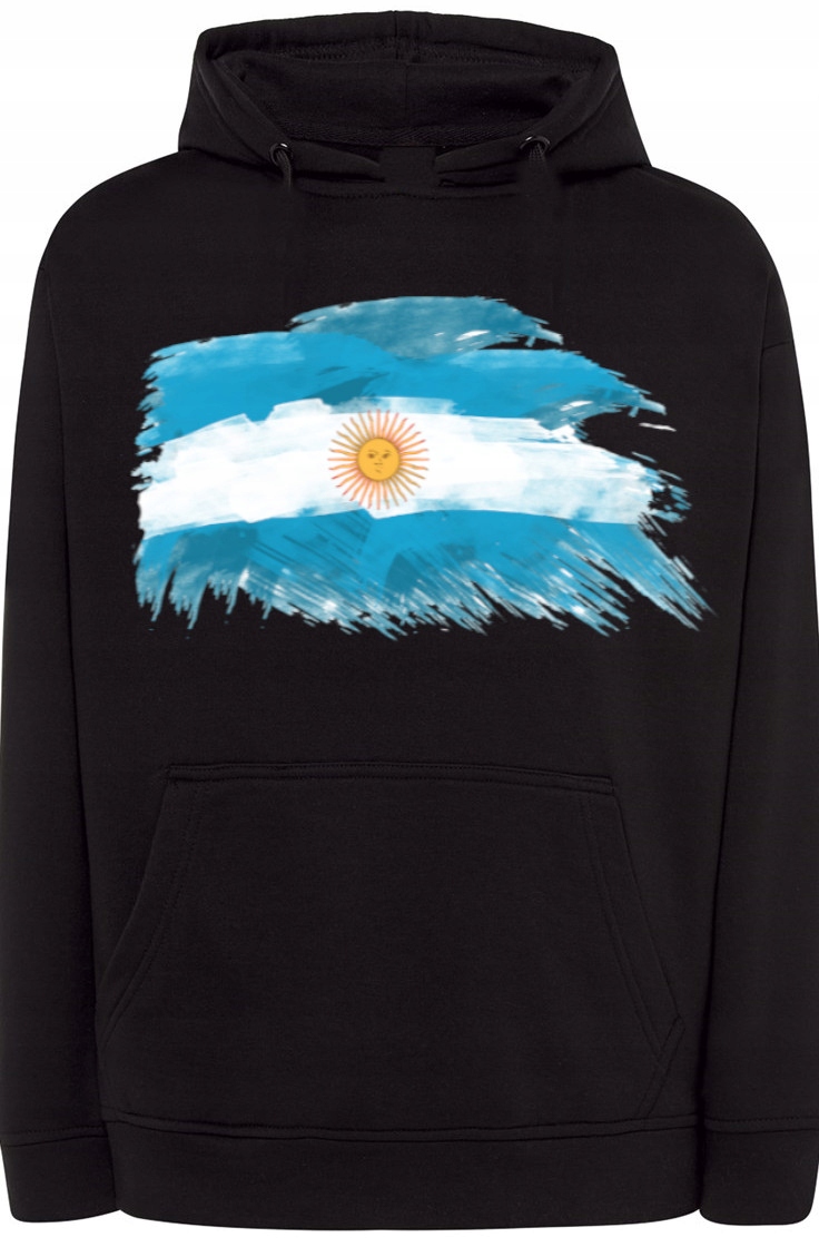 Argentina Pánská mikina s kapucí s potiskem r.XXL