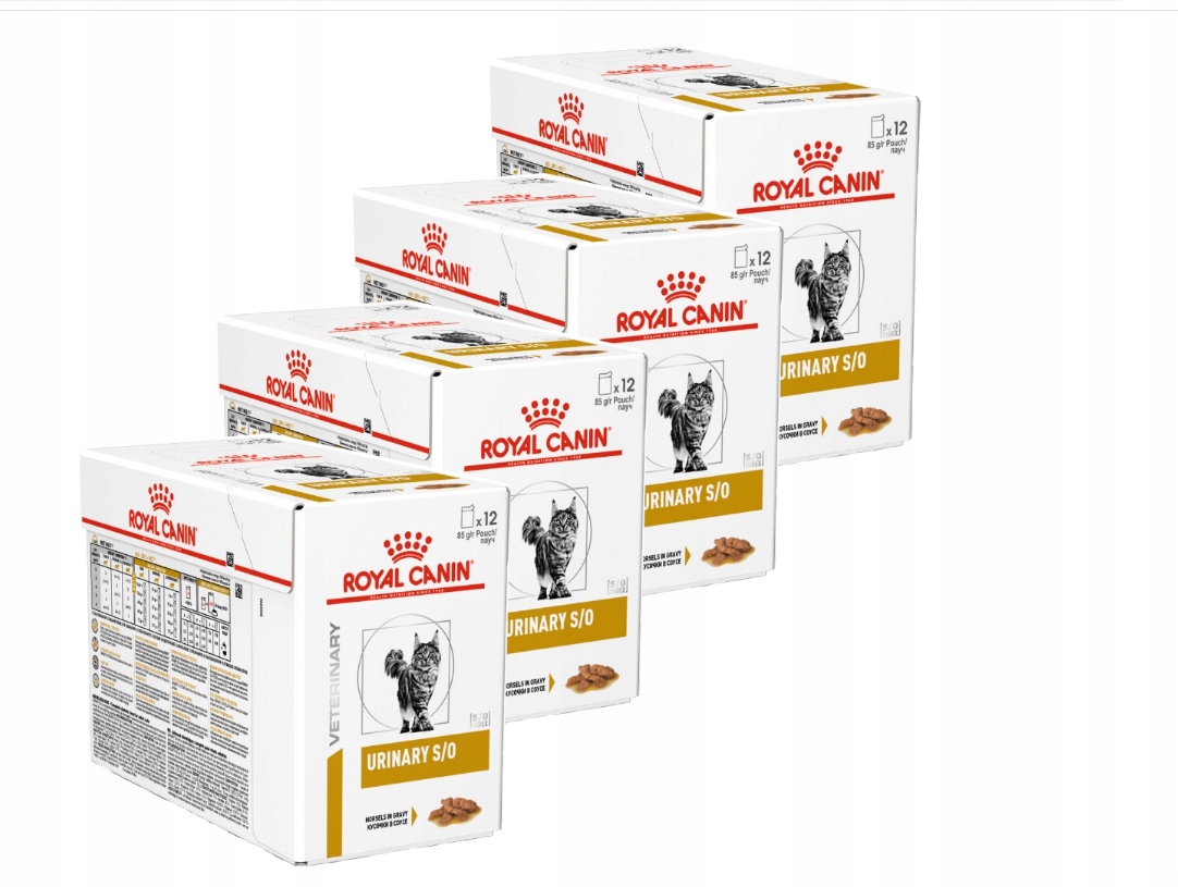 Royal Canin Veterinary Urinary S/o 48x85g Mokra Karma W Sosie Dla Kota