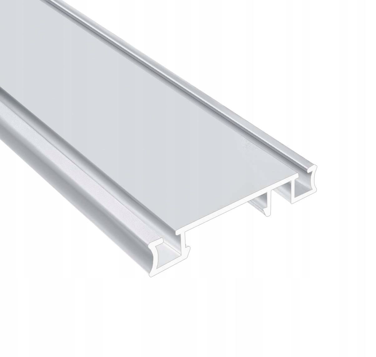 

Tor dolny szyna dolna solar Klip Bimak, Alu, 2m