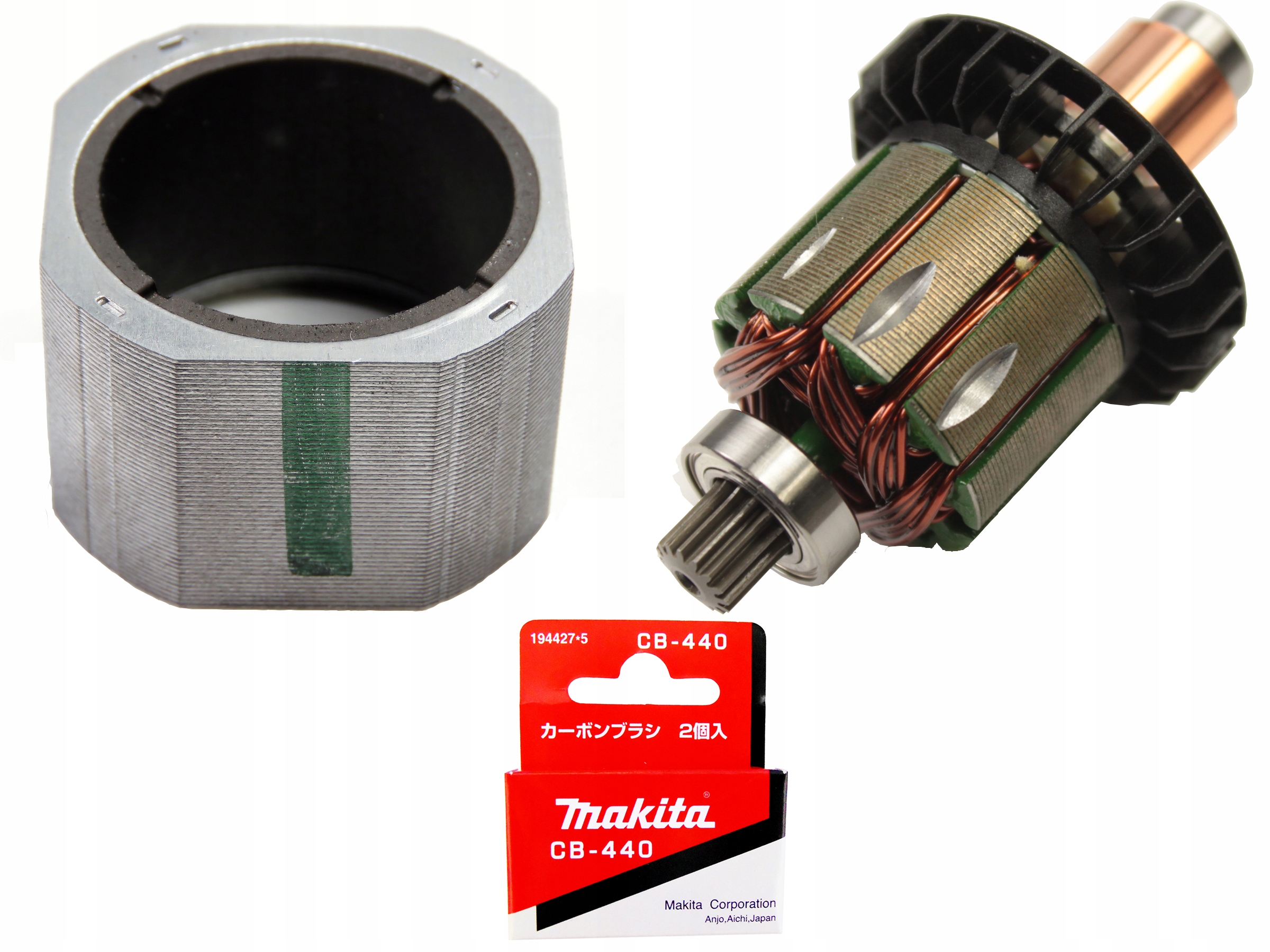 

Makita DHP482 Zestaw Wirnik Stojan Oryginał