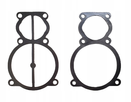 Uszczelki płyty zaworowej sprężarki kompresora B6000B Gudepol Metabo Abac