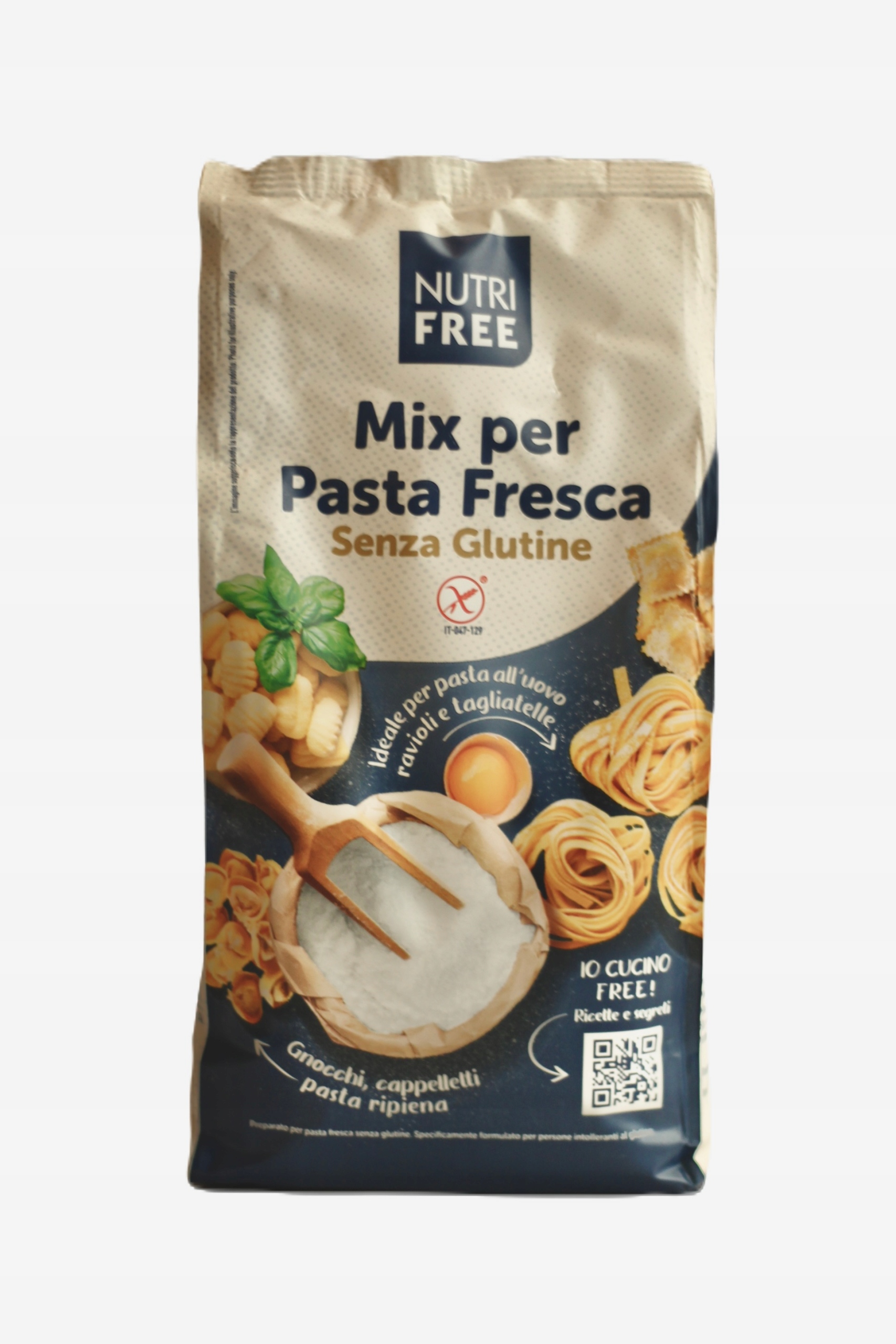 Levně Italská bezlepková mouka na těstoviny a knedlíky Fresca NutriFree 1000 g