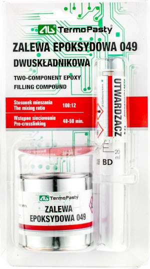 

Zalewa Epoksydowa 049 Dwuskładnikowa Utwardzacz