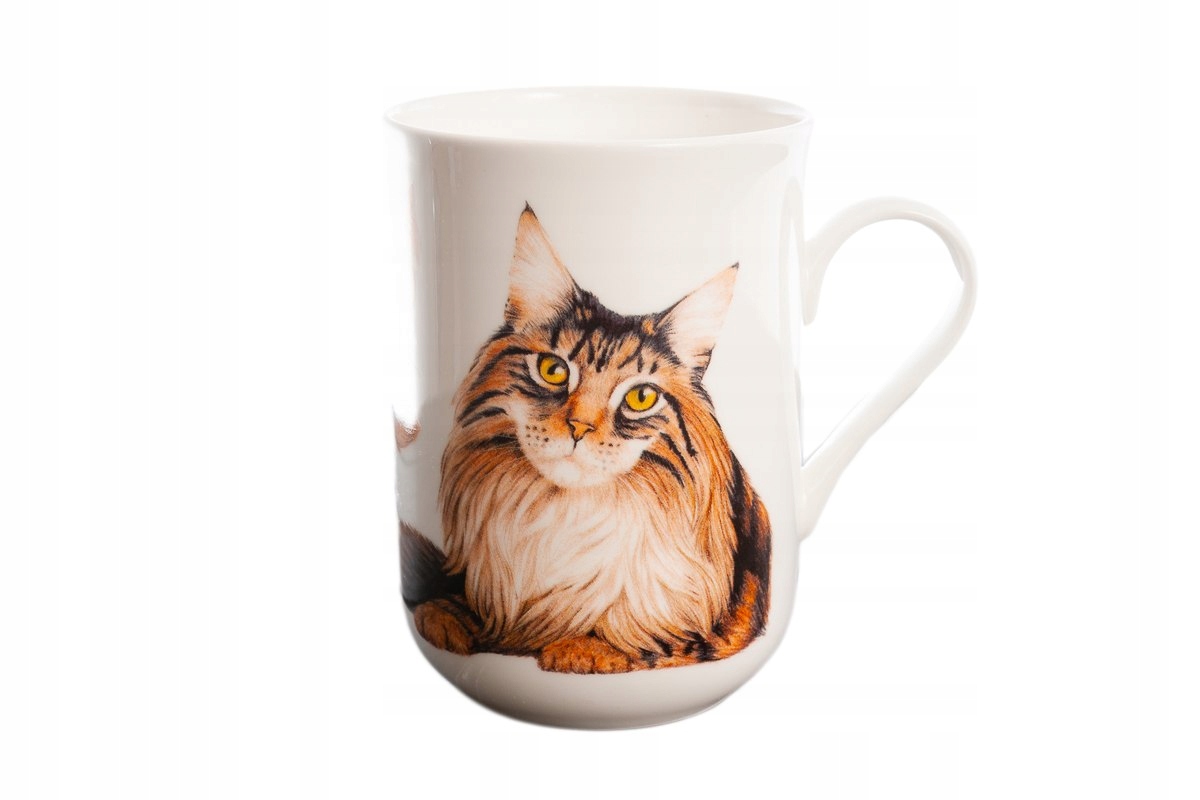 

Kubek Porcelana Kostna Kot Maine Coon