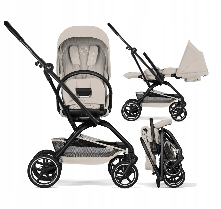 Cybex Eezy S TWIST+2 Wózek Spacerowy Obrotowy Dla Dziecka 4X Amortyzacja