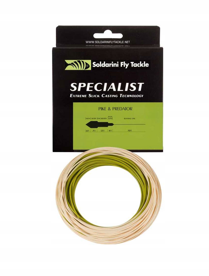 Muchová šňůra Soldarini Specialist Pike & Predator #10 Fl pro tlusté ryby