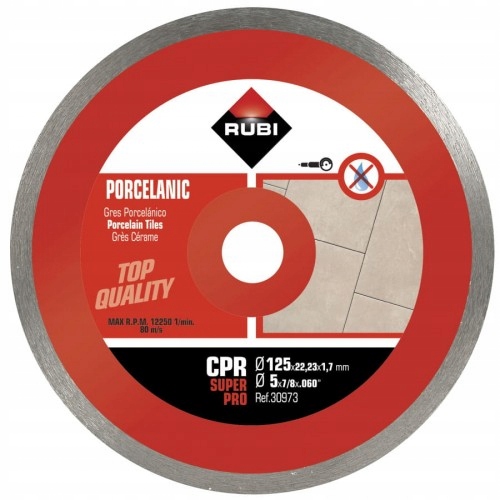 Diamantový Kotouč Pro Porcelánový Gres Cpr 125 Superpro Ri 30973