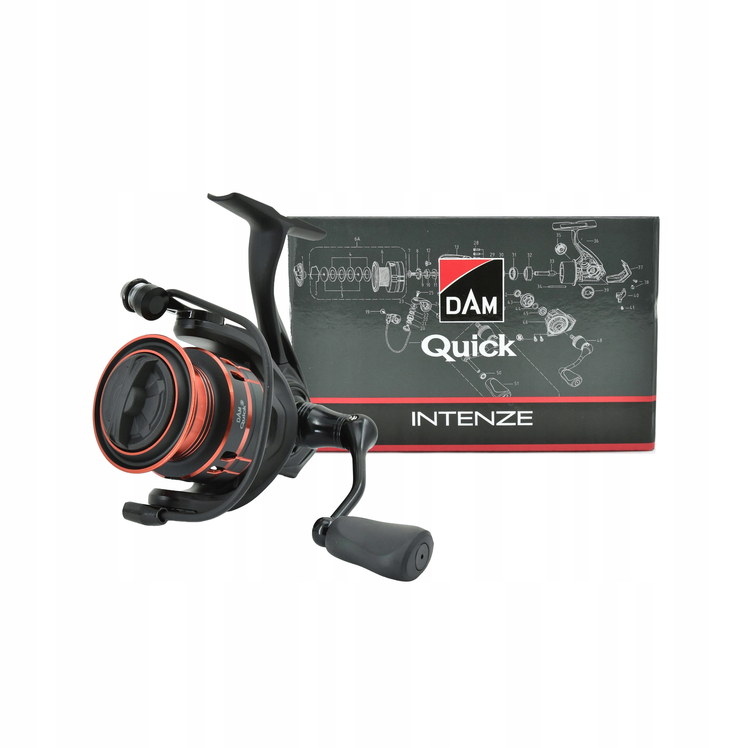 Kołowrotek Dam Quick Intenze 5000FD Gratis!!
