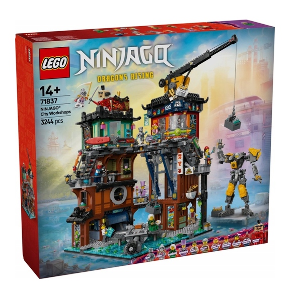 Lego 71837 Ninjago Dílna Ve Městě Ninjago