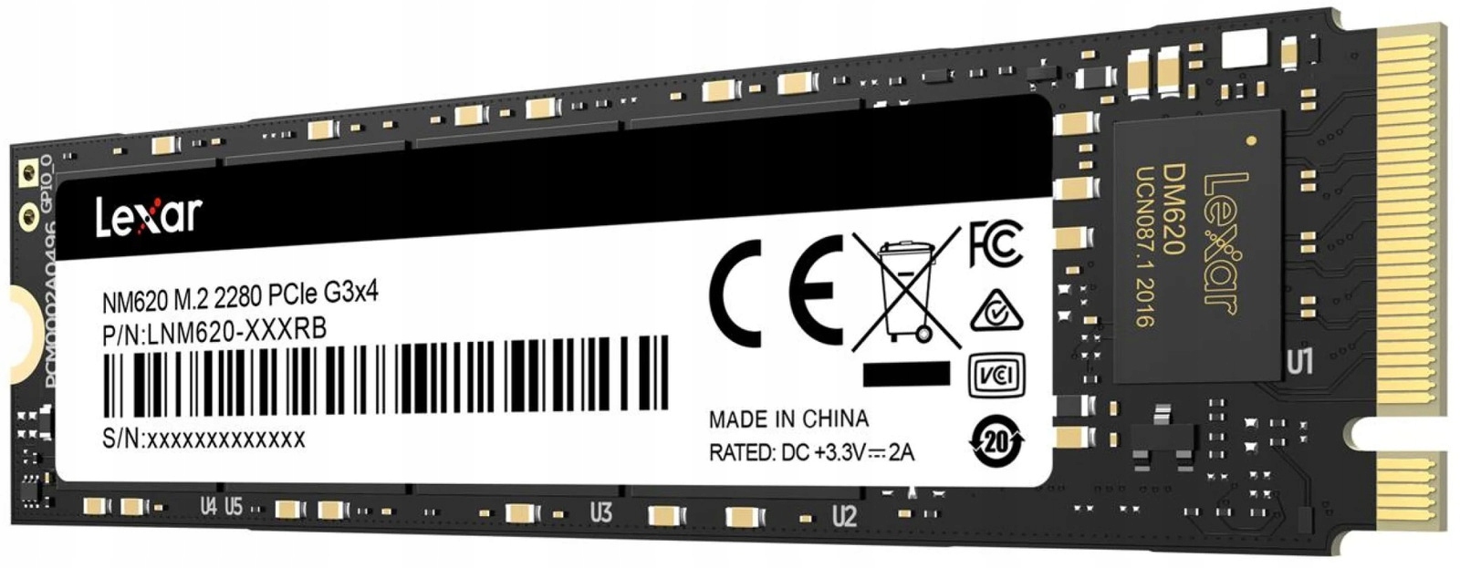 Dysk LEXAR NM620 2TB SSD Format dysku M.2