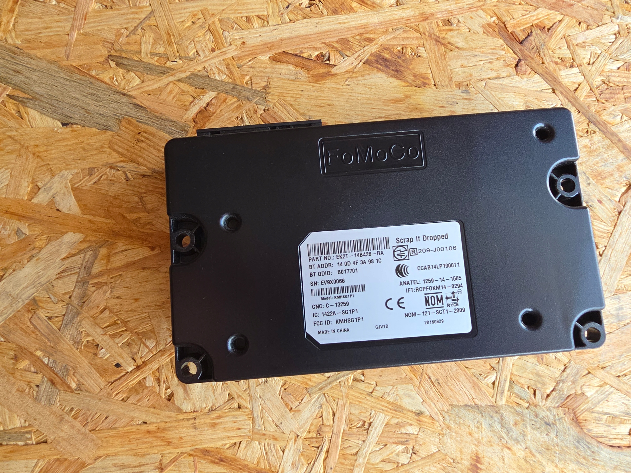 Ford Tourneo custom Transit Custom mk1 module / control unit Bluetooth sync1