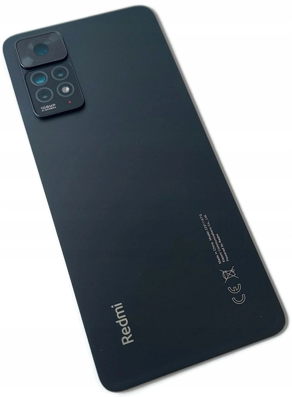 Org Klapka oryginalna tył panel szkło kamery do Xiaomi Redmi Note 11 Pro