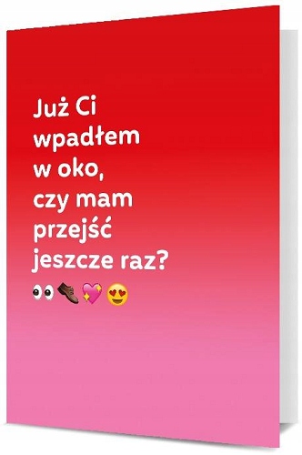 Kartki Walentynkowe dla dziewczyny z żartem PD1936