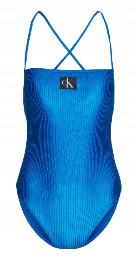 Calvin Klein Jednodílné plavky se čtvercovým výstřihem Square Neck, velikost Xs