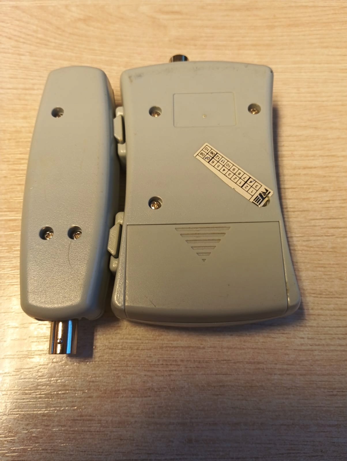 Tester kabli sieciowych LAN RJ45 + BNC z diodami LED