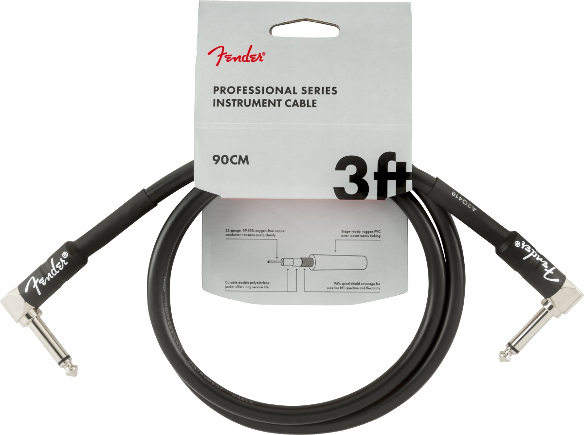Fender Professional Instrument Cable 3