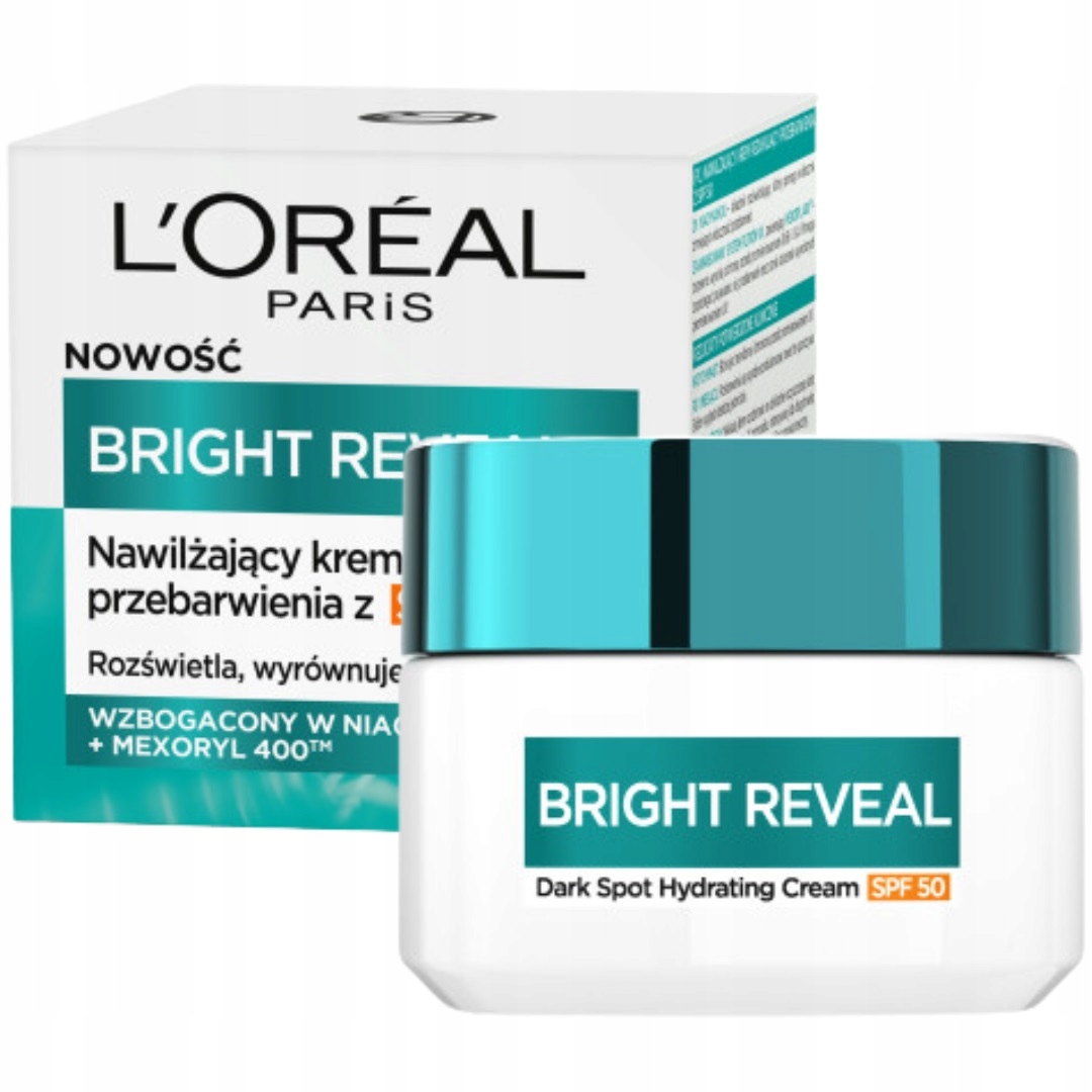Hydratační krém Loreal Bright Reveal s redukcí pigmentových skvrn 50 ml