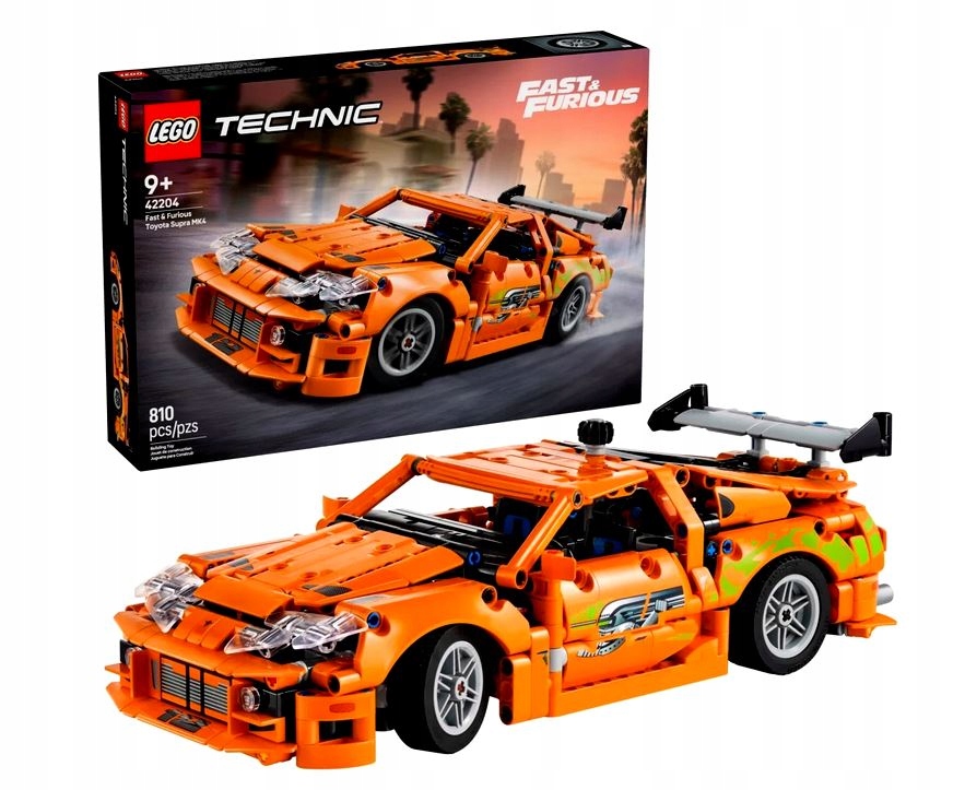 Lego Technic 42204 Rychle A Zběsile Toyota Supra Fast And Furious