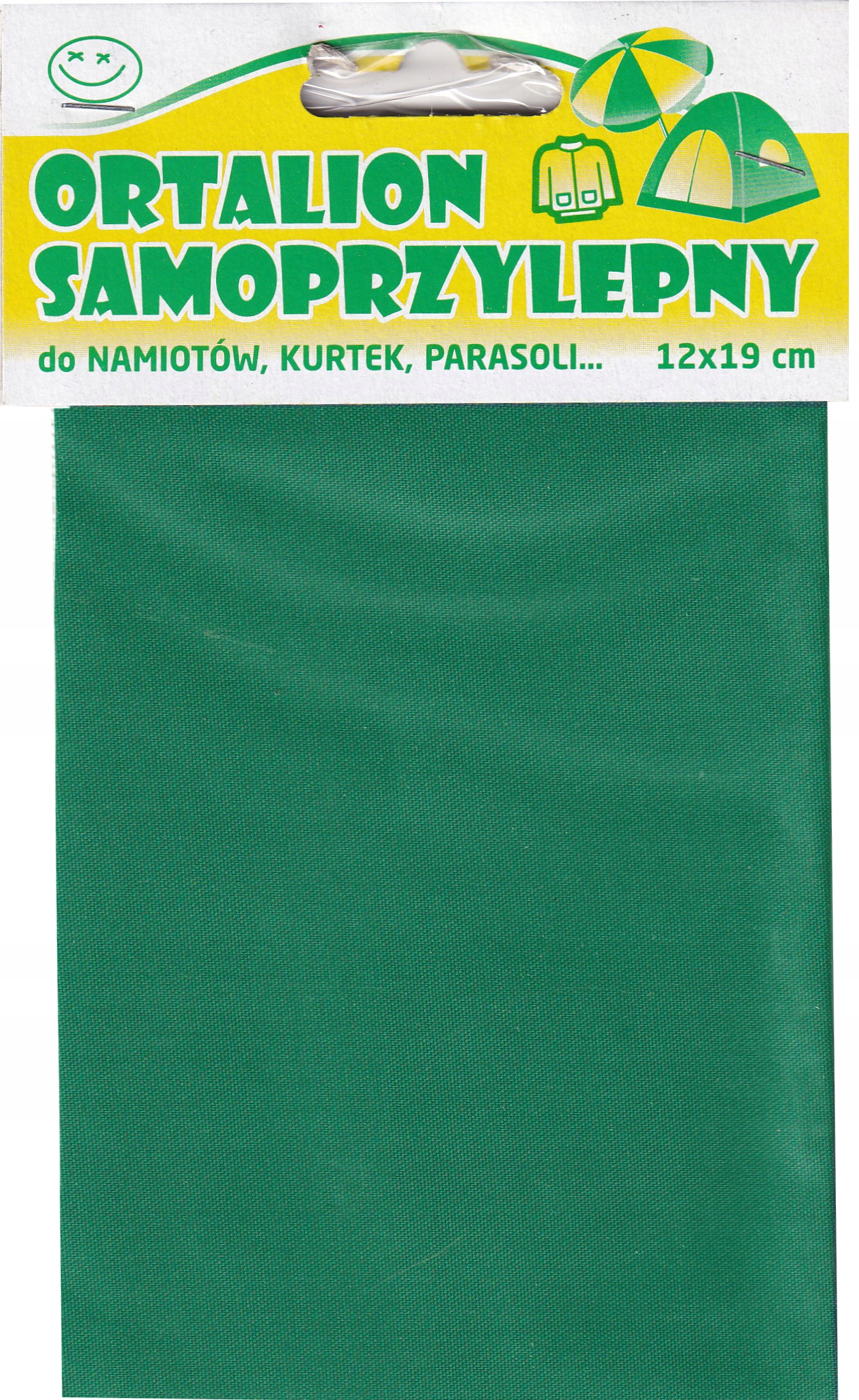 Łaty Ortalionowe Samoprzylepne Łatki Kurtek Płaszczy Ciemno Zielone