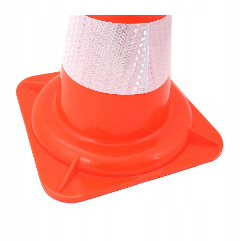 Pachołek drogowy 50cm PVC odblask 2x9.5cm Kod producenta AST111