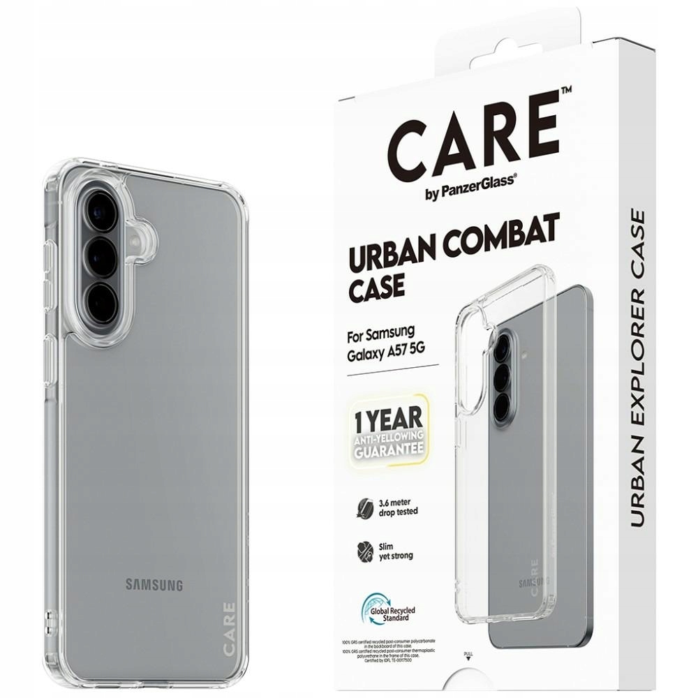 PanzerGlass Combat pouzdro Silné kryt obal Hard case pro Galaxy A57 5G