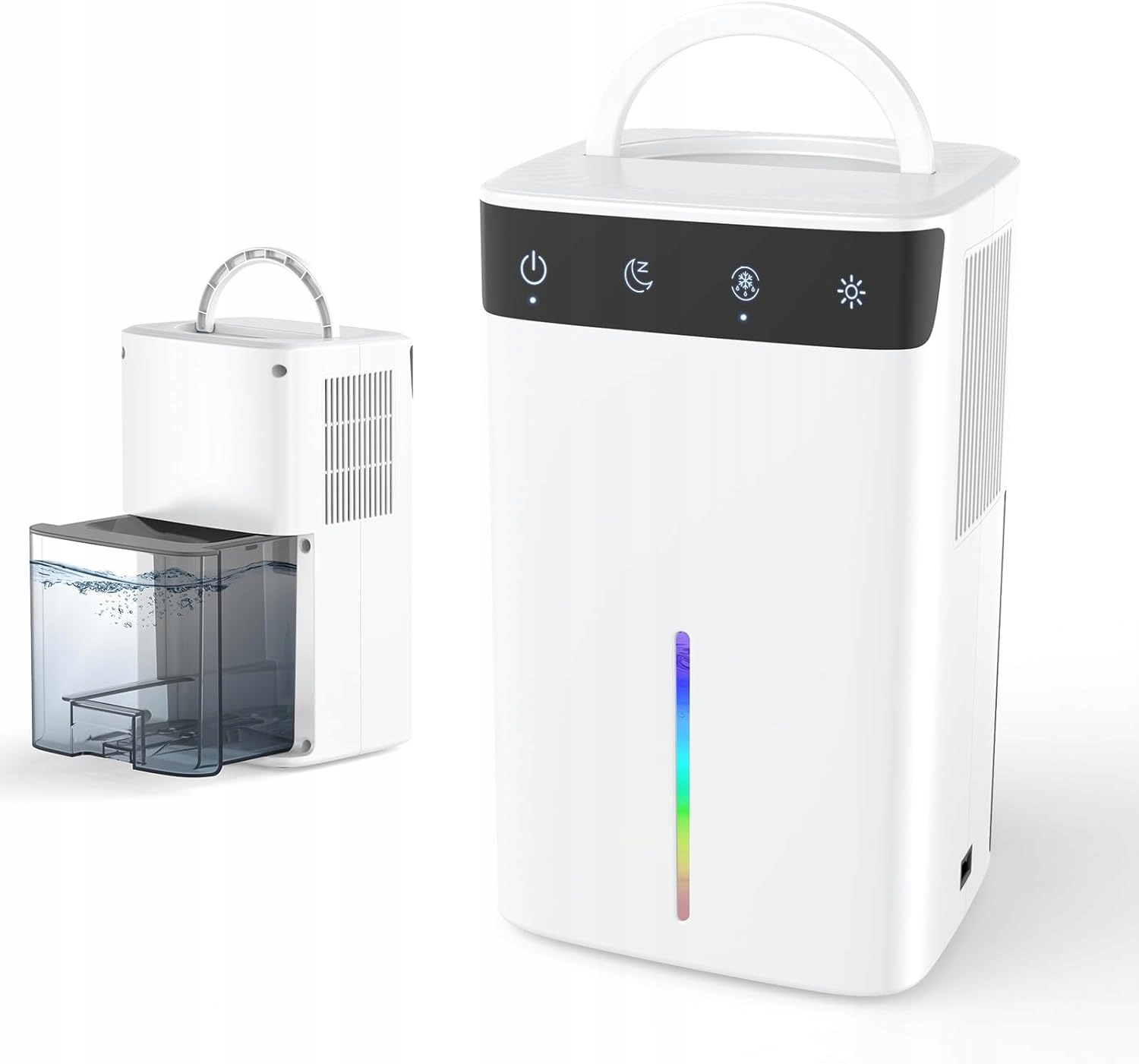 Osuszacz Powietrza 2600ML Tryb Snu Auto Odmrażanie Led Do 46M2