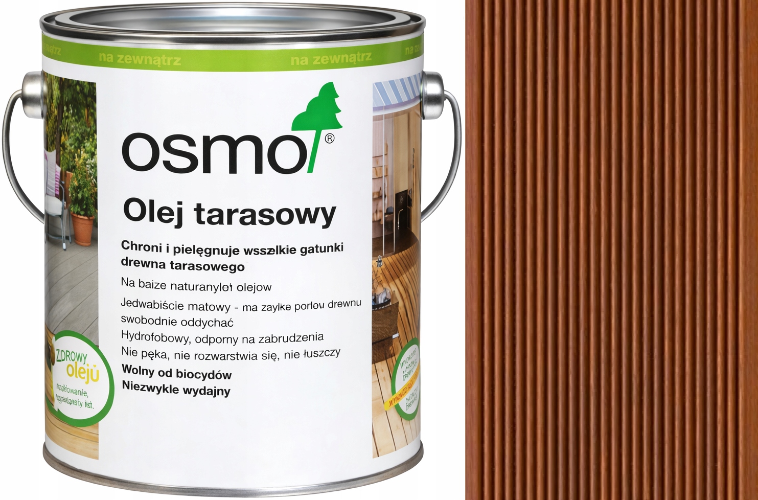 Osmo 016 Bangkirai tmavý 2,5L terasový olej na drevo