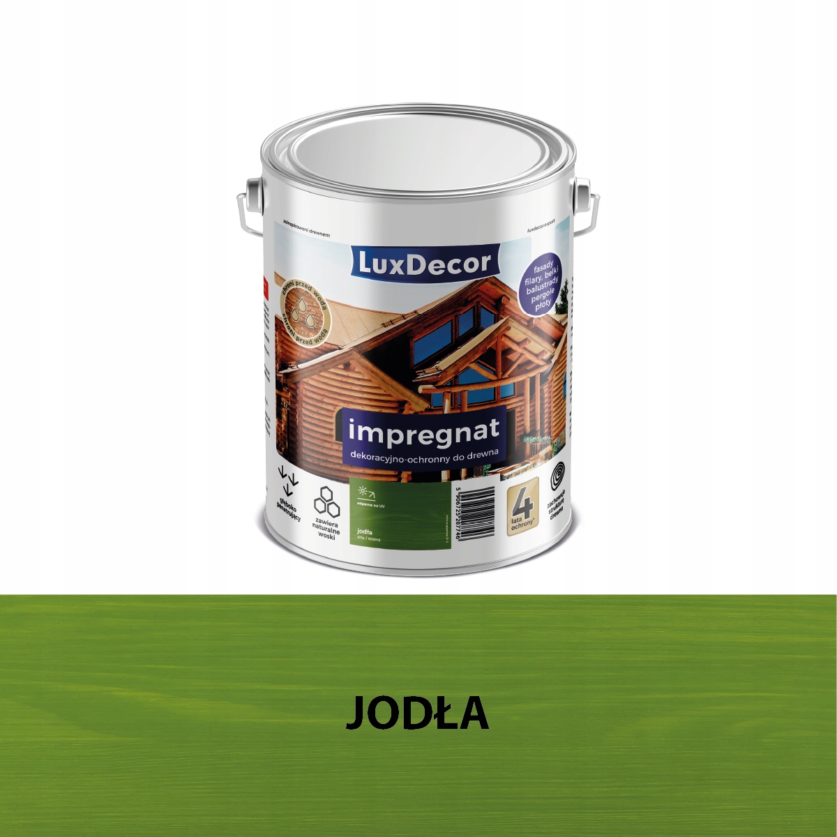 Luxdecor Ochranná A Dekorativní Impregnace Na Dřevo 4,5 L, Jedle