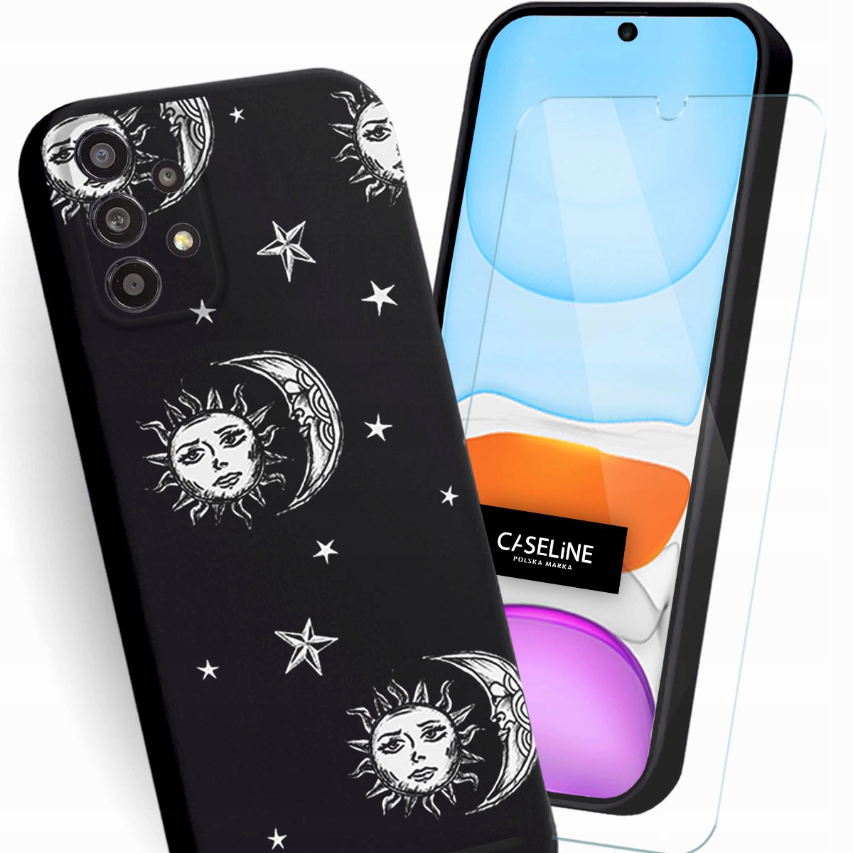 

Etui matowe do Samsung A32 4G guma case Szkło