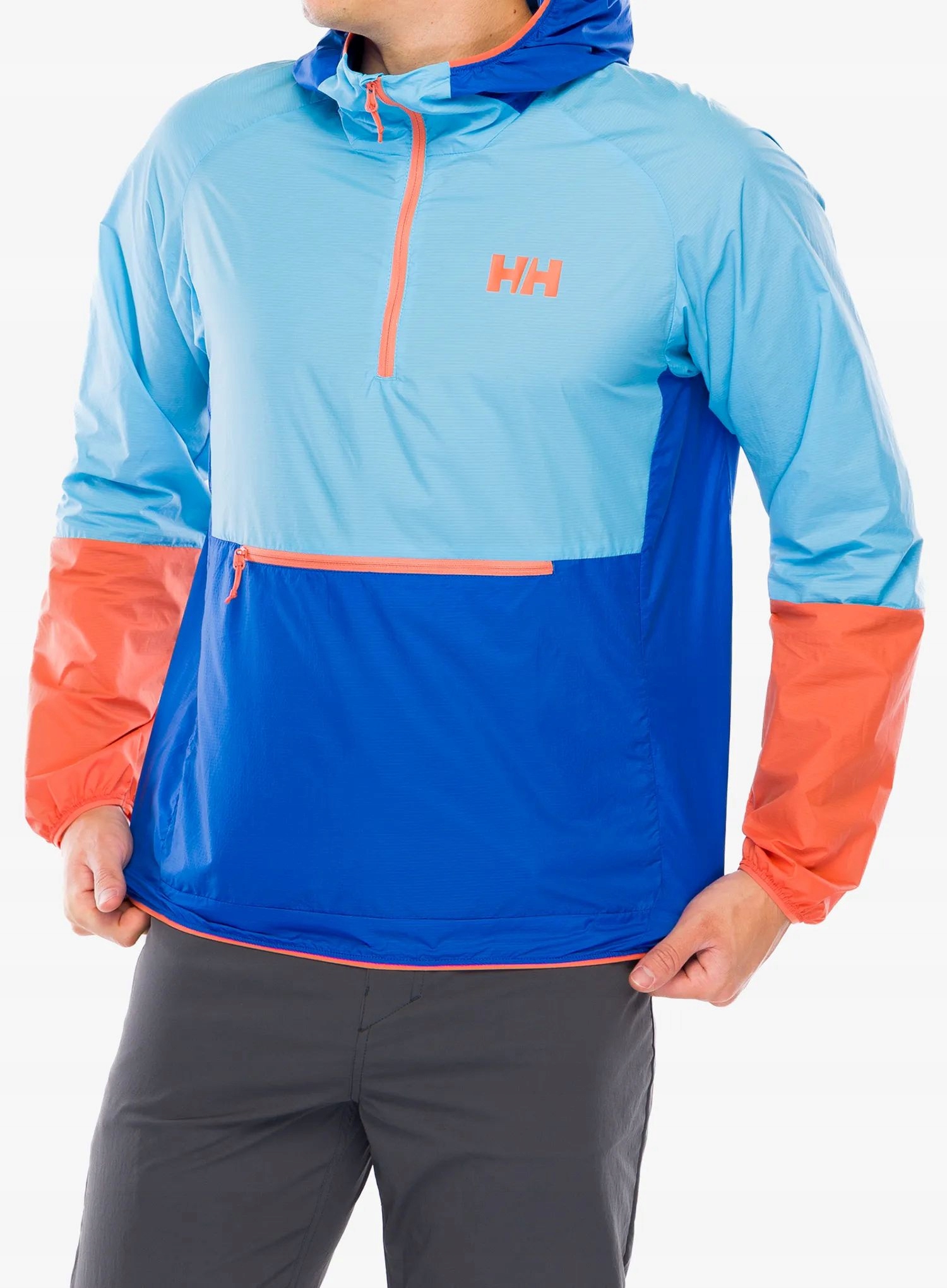 Protivětrná bunda Helly Hansen Roam Wind Anorak aqua L