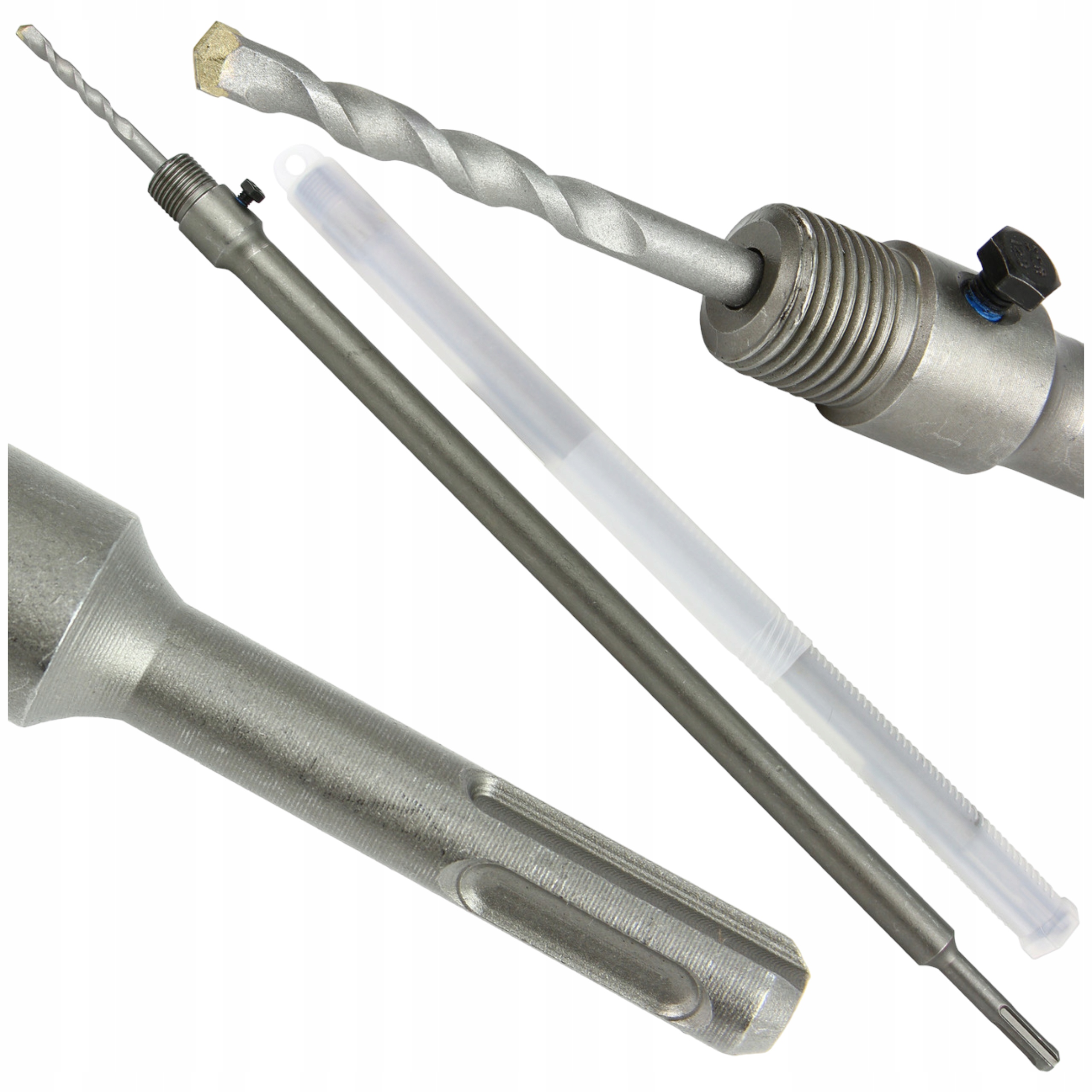 PRZEDŁUŻKA DO OTWORNIC KORONEK ADAPTER SDS+ WIERTARKI SDS-PLUS 450mm UCHWYT