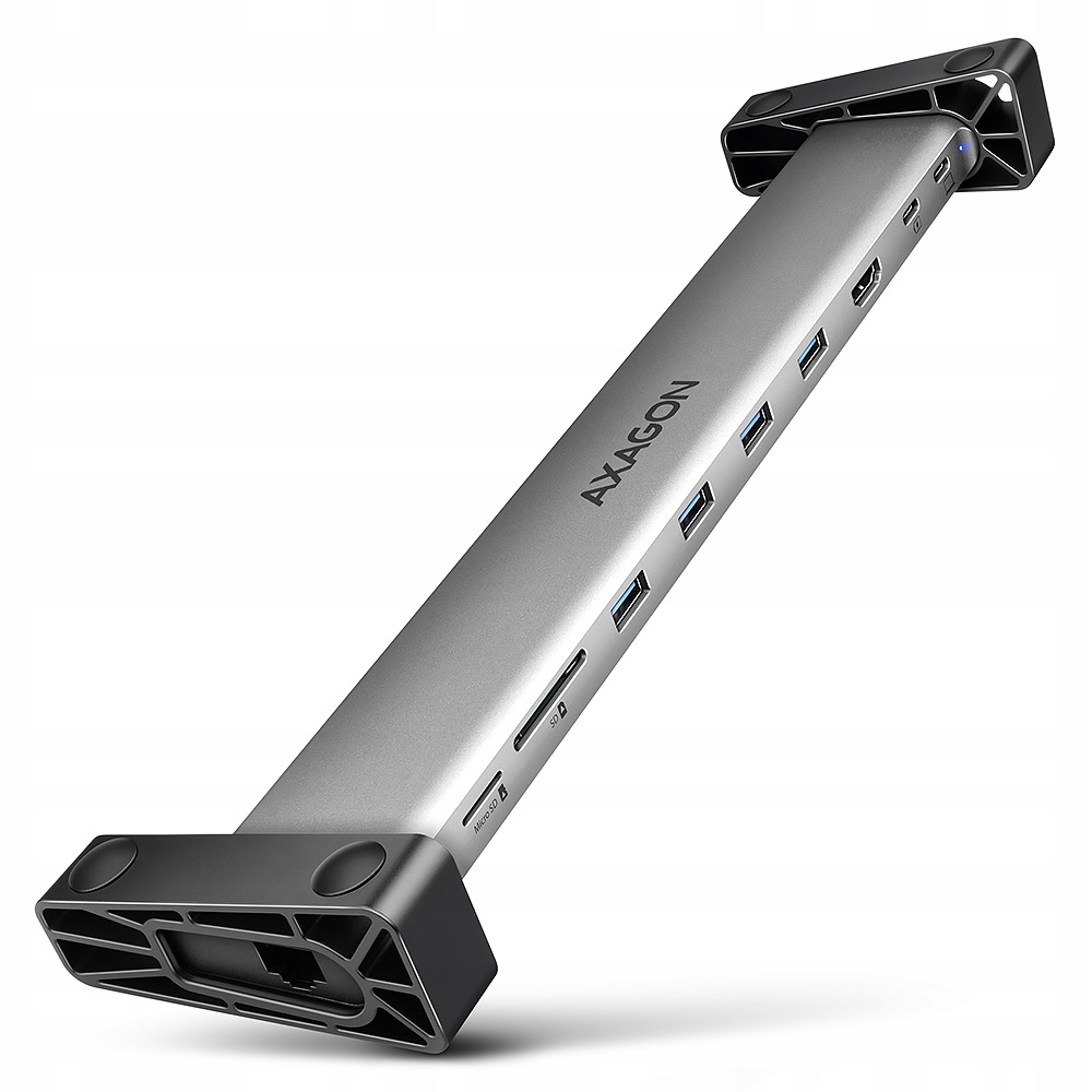 Axagon HMC-10HLS Usb-c 5Gbps Longer 9in1 hub
