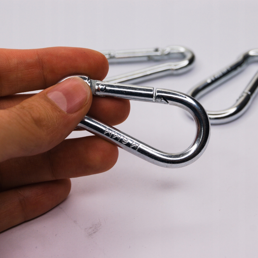 Karabińczyk karabinek szekla do podwieszania 60mm Marka Marcopol