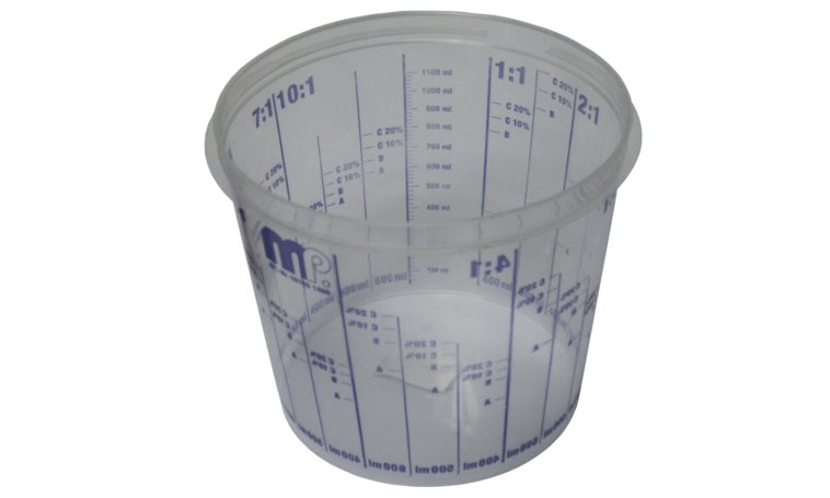 

Kubek lakierniczy z podziałką do mieszania 1100ml