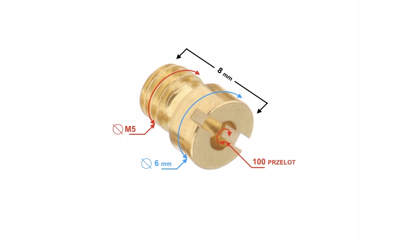 

Dysze Gaźnika M5 100