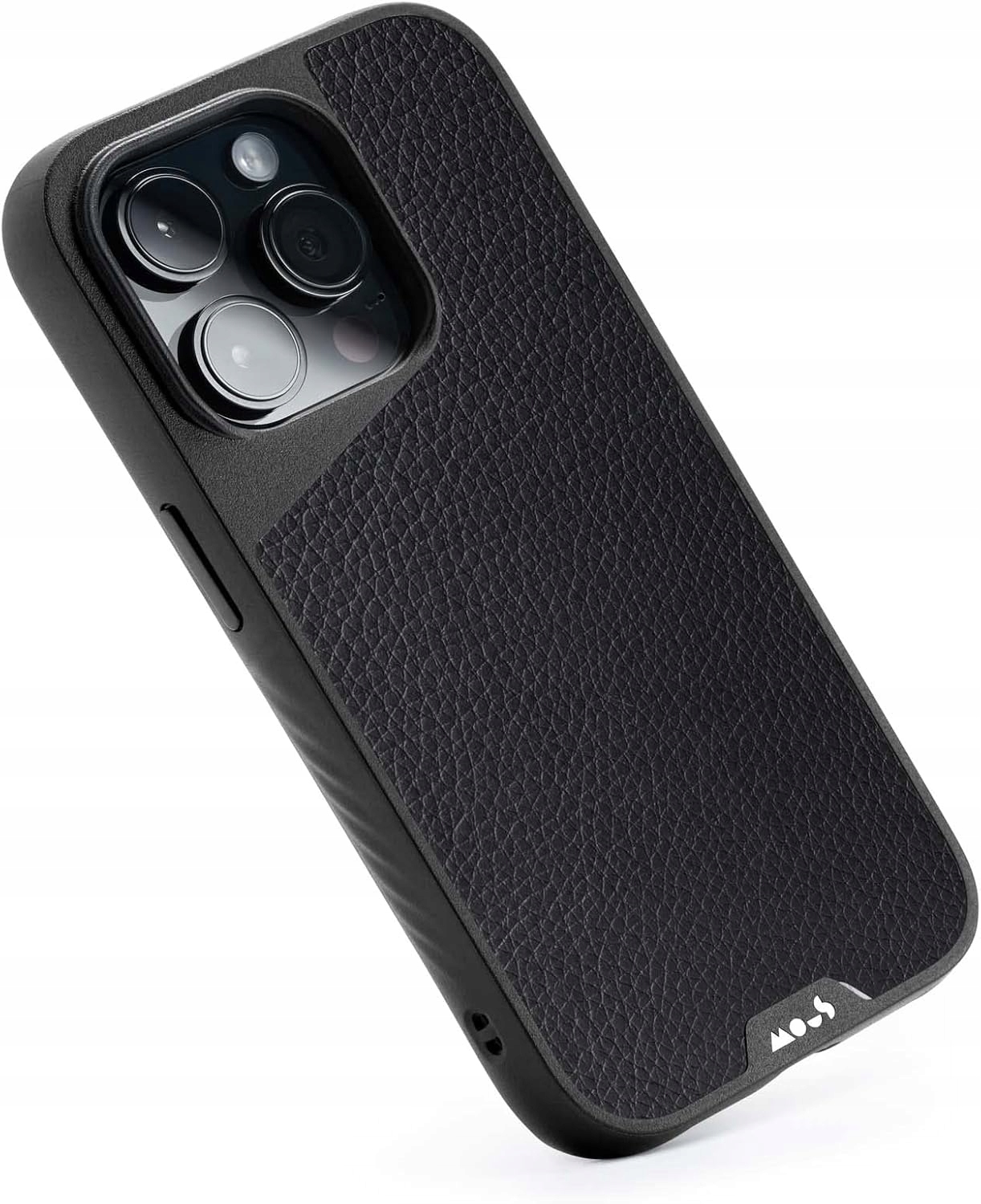 Mous Limitless 5.0 – Etui ochronne MagSafe do iPhone 14 Pro, Black Leather