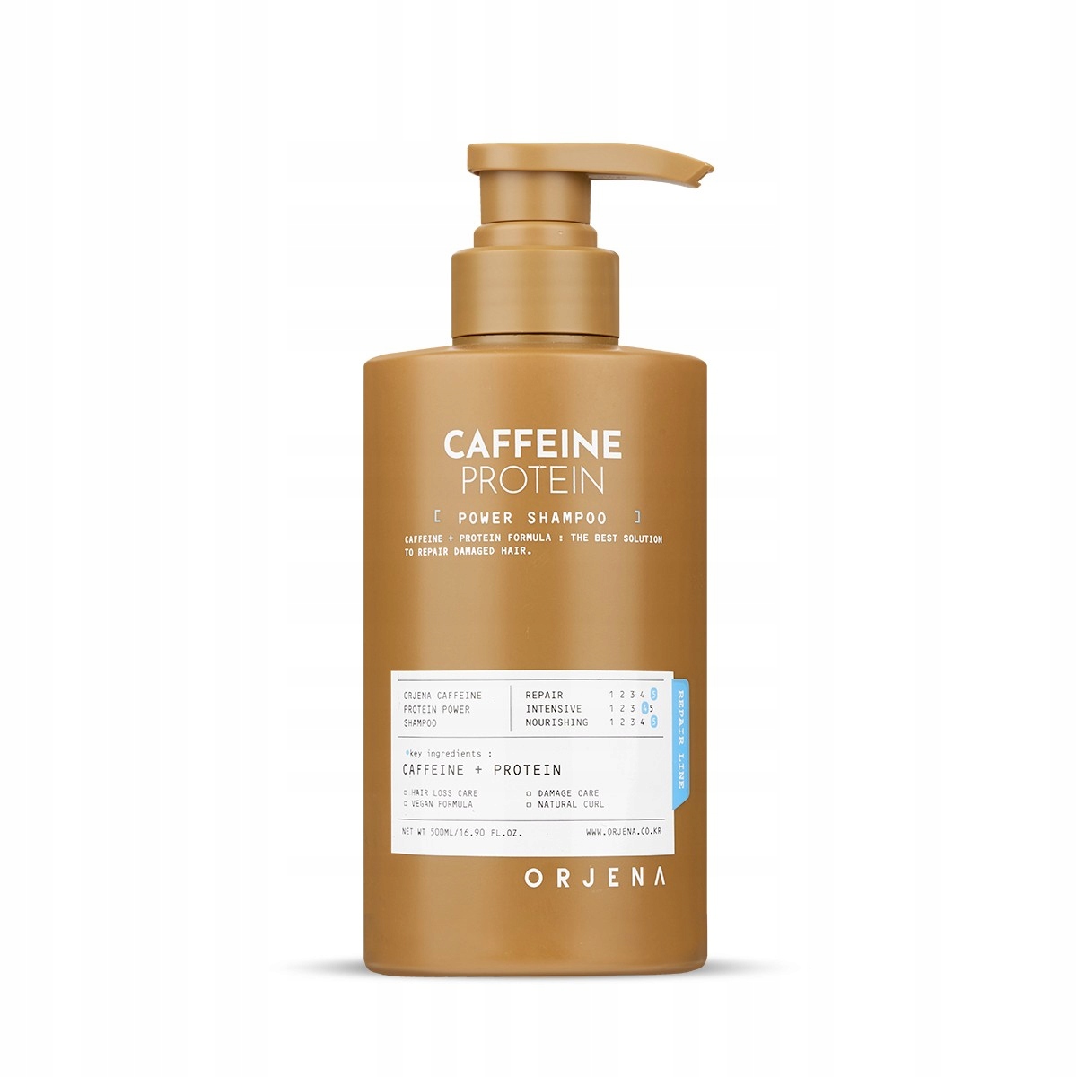 Orjena szampon Caffeine Protein 500ml