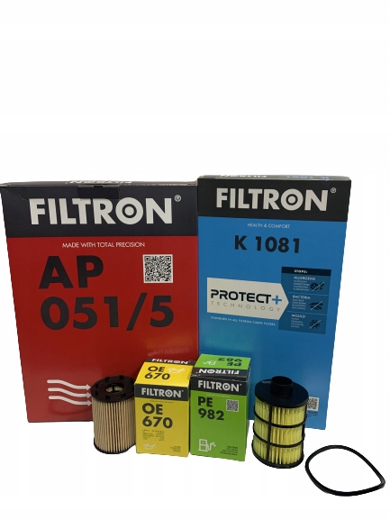 

Zestaw Filtrów Filtron Opel Corsa C 1.3 CDTi