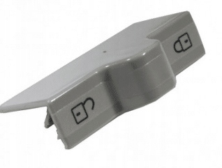 Blokada drzwi lodówki suwak Dometic Blokada drzwi szara