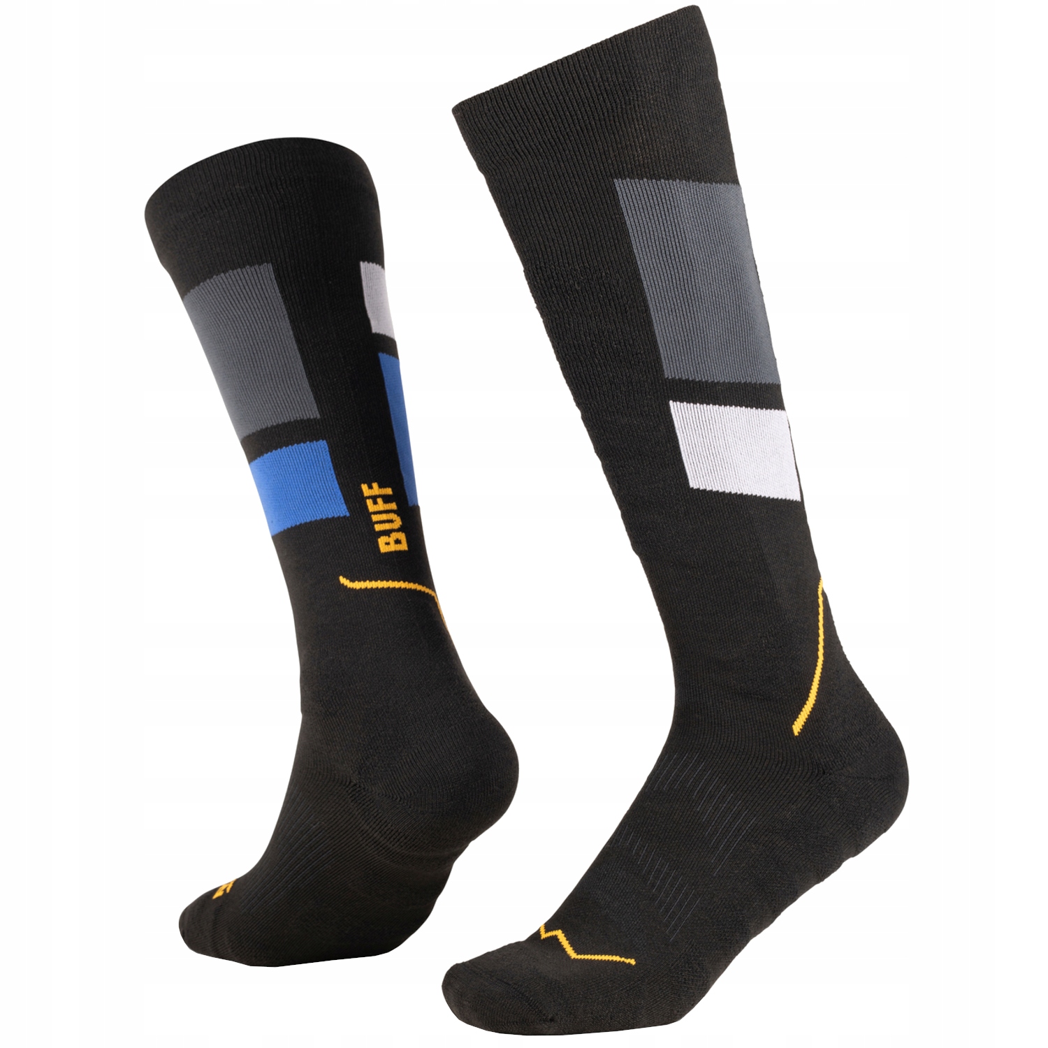 Buff Ponožky Thermonet Over The Calf Socks černé velikost 45-47